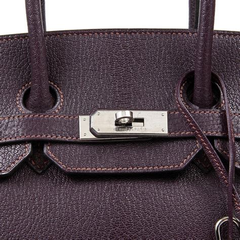 what is hermes chevre leather|hermes leather bag.